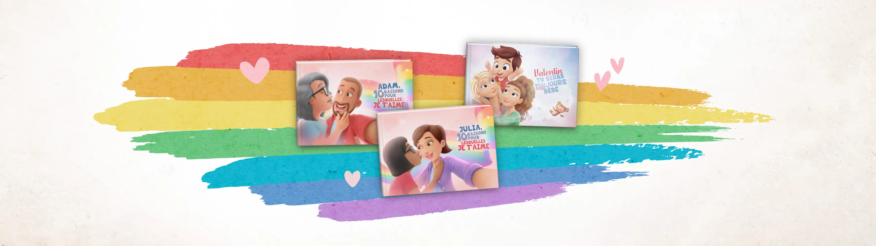 Ces livres personnalisés pour les couples homosexuels et familles homoparentales sont des cadeaux idéaux.